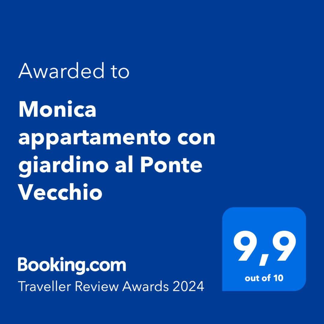 Monica Appartamento Con Giardino Al Ponte Vecchio Firenze Eksteriør billede